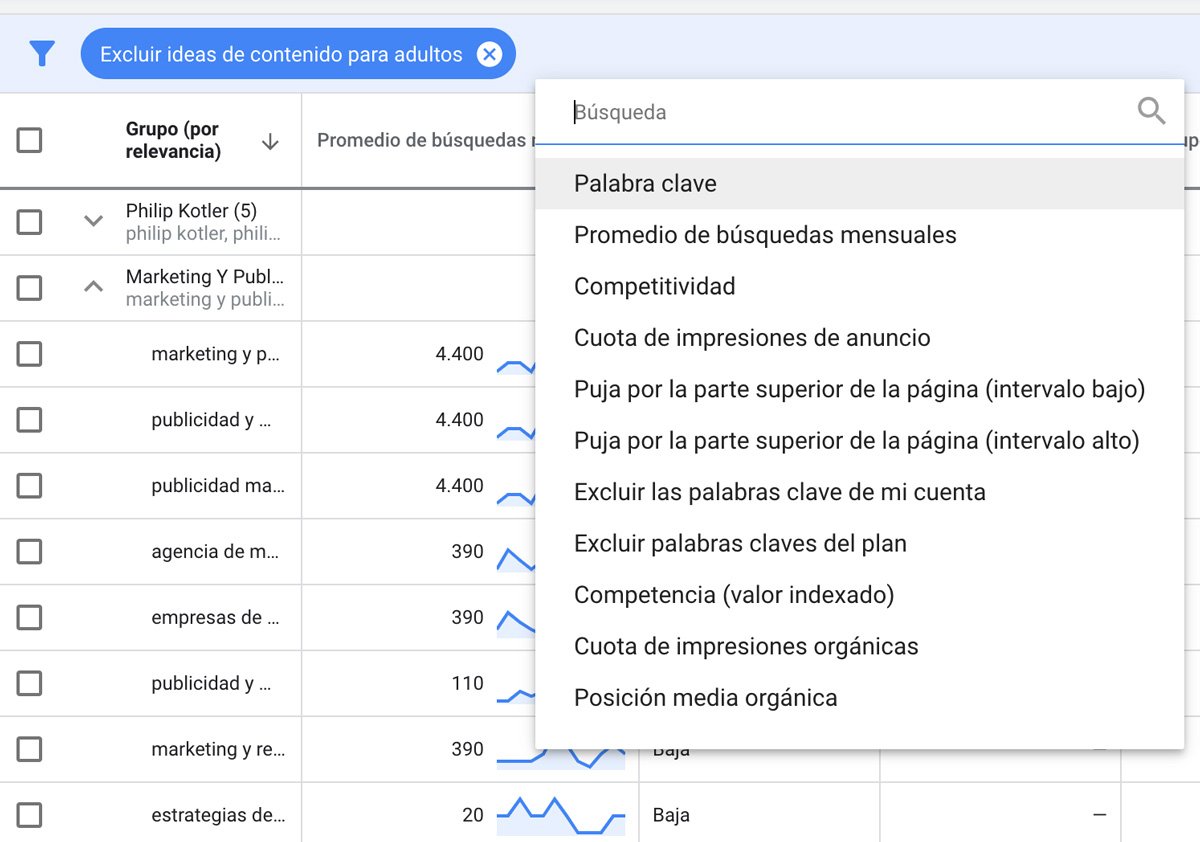 Google Keyword Planner qué es y cómo usarlo (guía práctica)